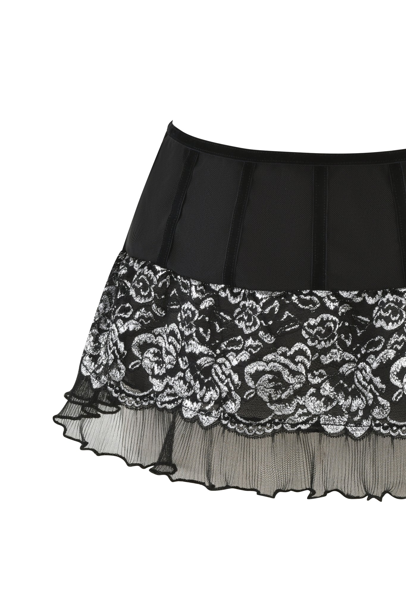 NYSSA TWO-PIECE SET - BLACK : METALLIC - Image 10