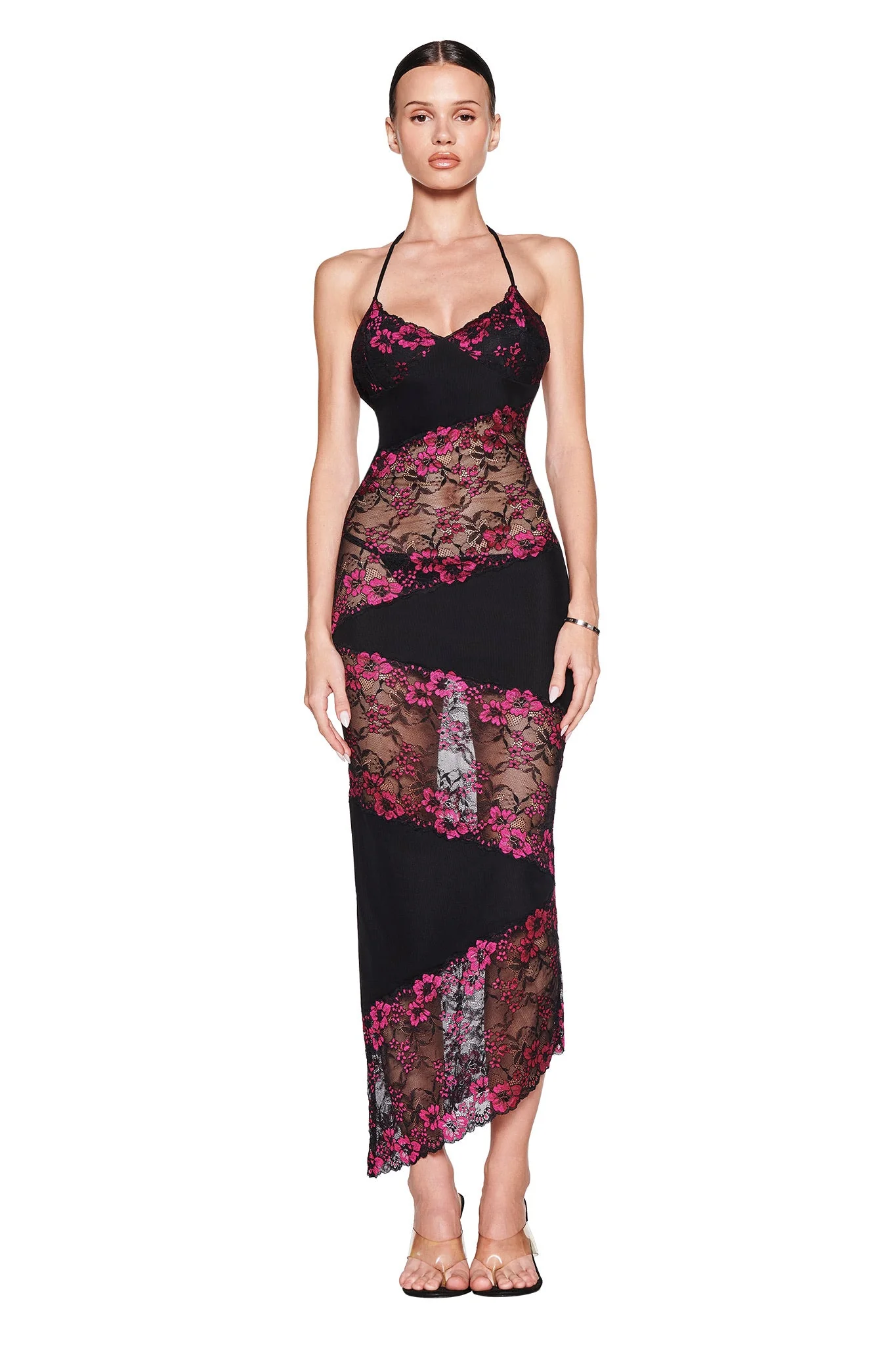 PALOMA MIDI DRESS - BLACK - Image 5