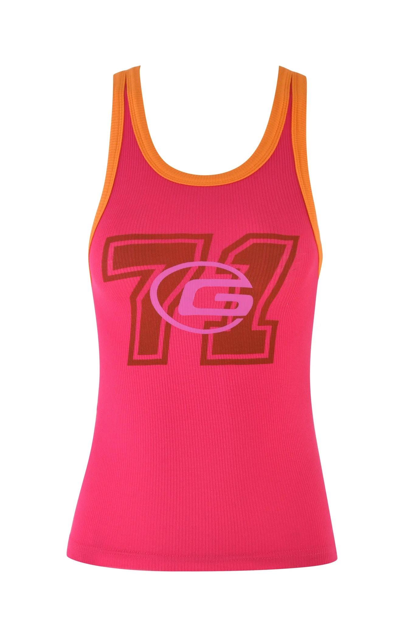 PENELOPE TANK - PINK : HOT PINK - Image 4