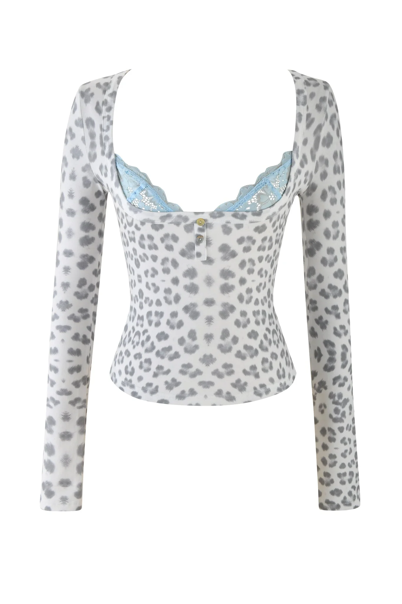 PIPPA TOP - SNOW LEOPARD : WINTER WILD CARD - Image 5
