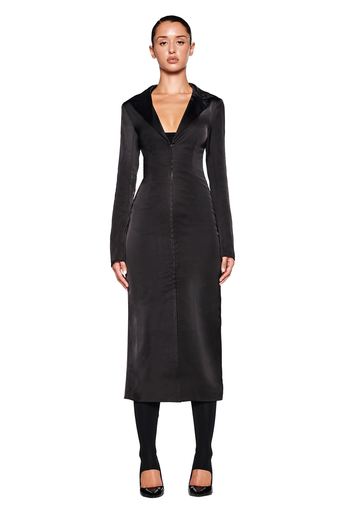 RAENA COAT - BLACK - Image 5