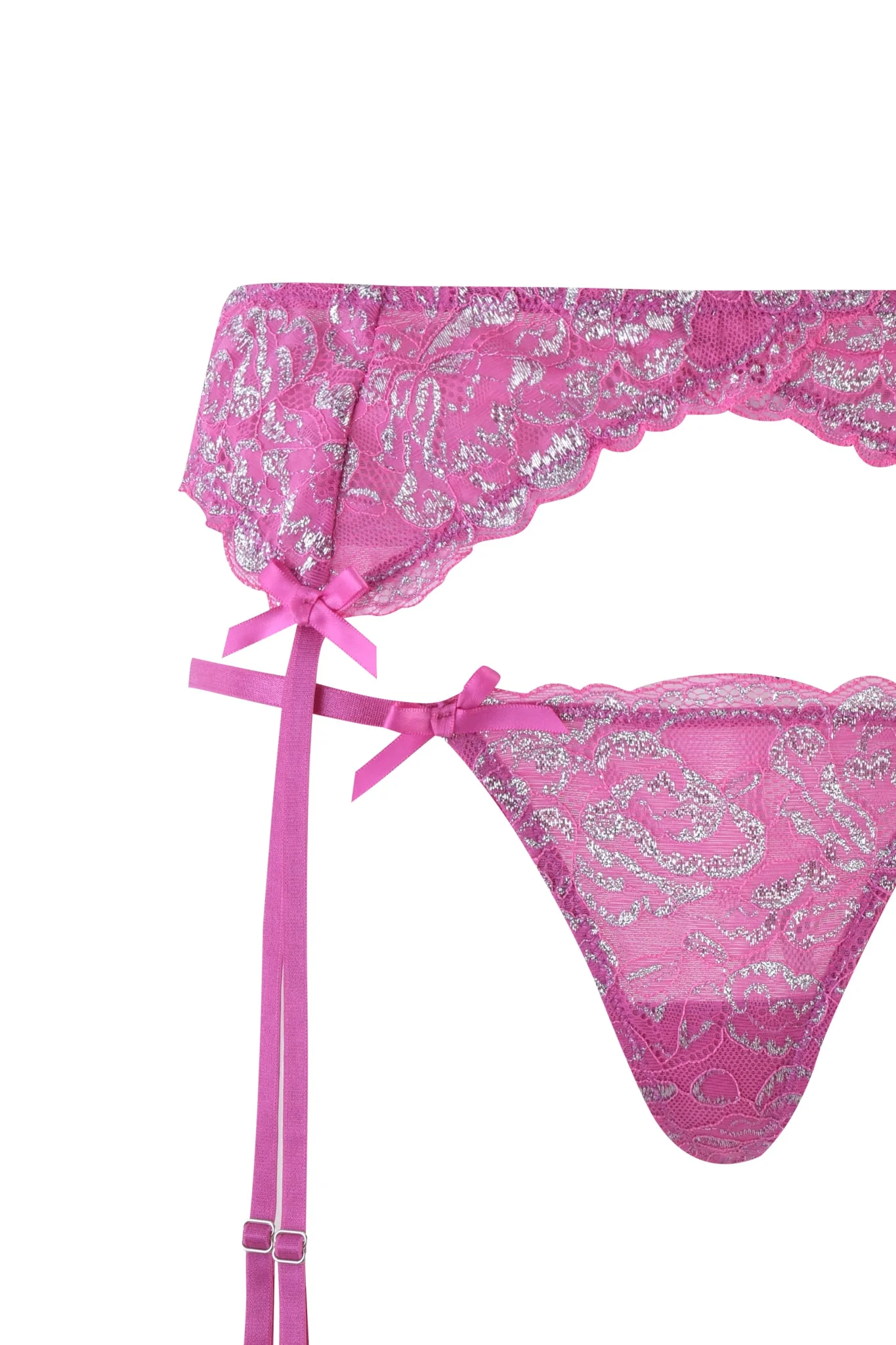 RAINE 3 PIECE METALLIC SET - PINK - Image 10