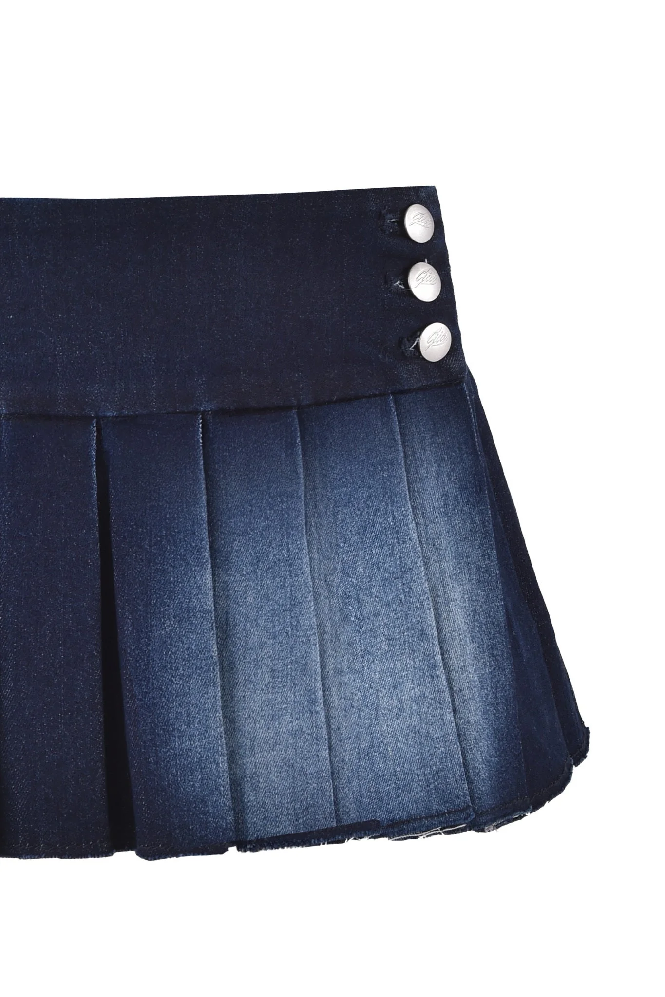 REMINI DENIM SKORT - DARK DENIM BLUE - Image 8