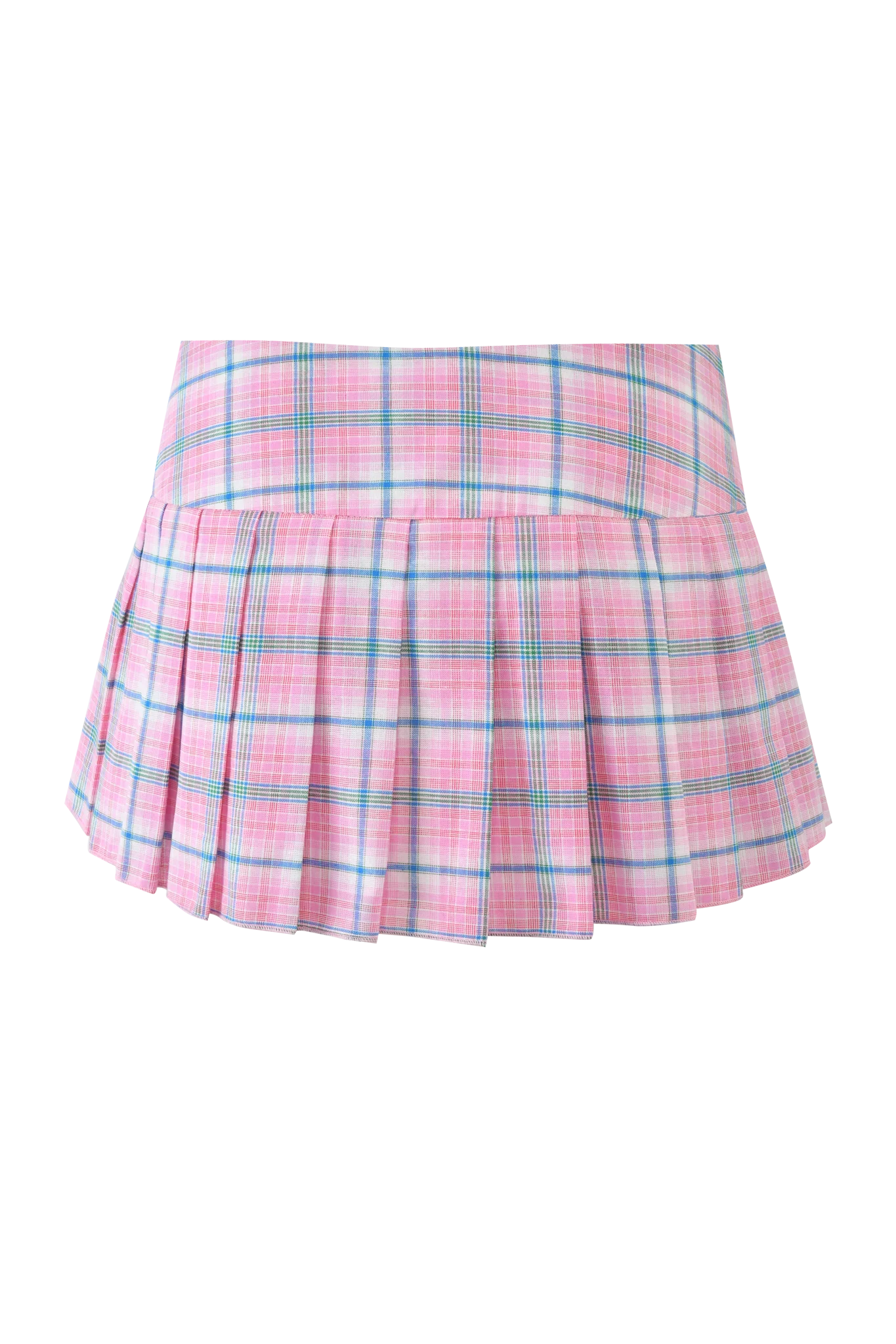 REMINI SKORT - PINK PLAID - Image 8