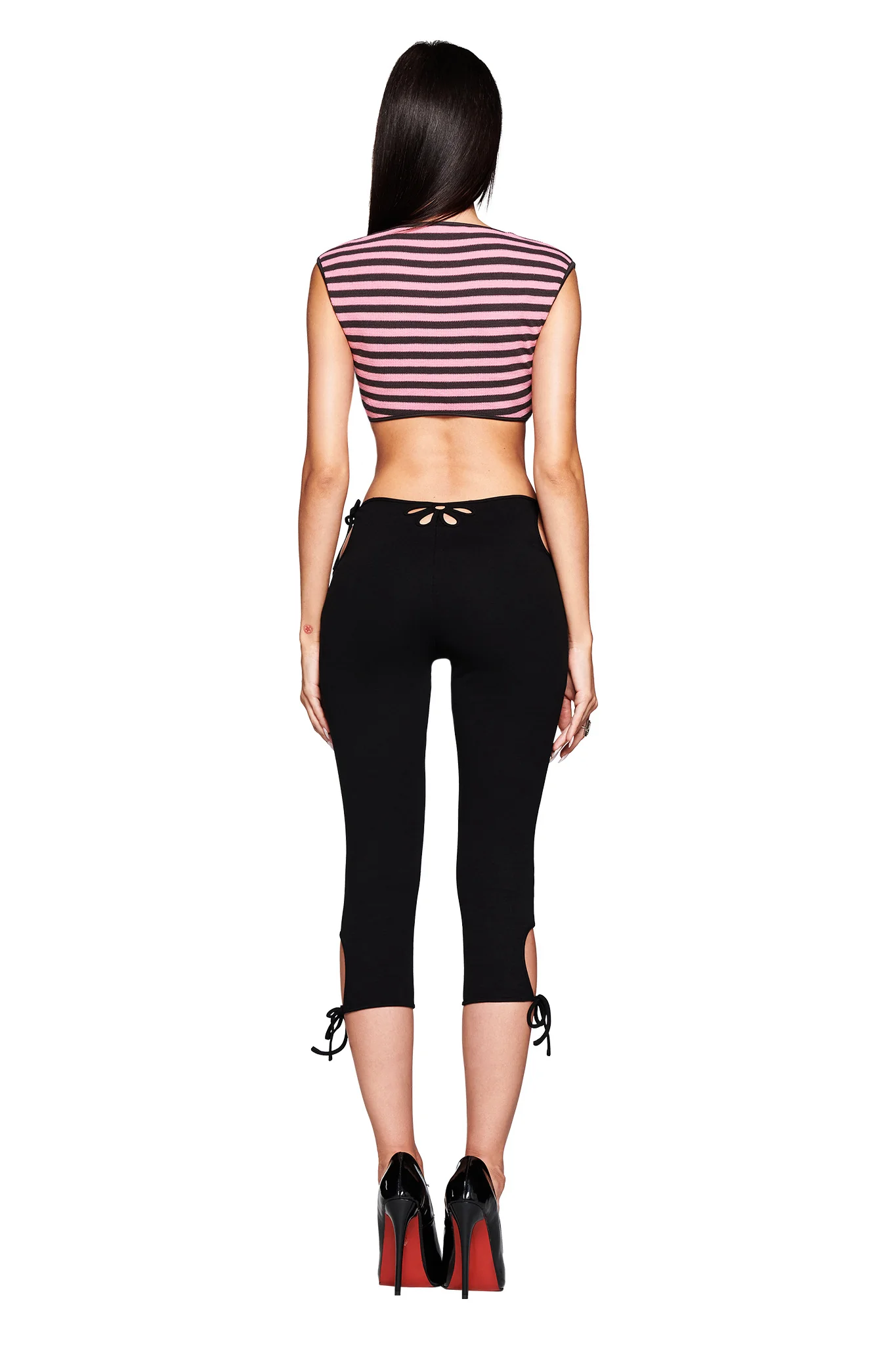 RICA TOP - PINK/GREY - Image 3