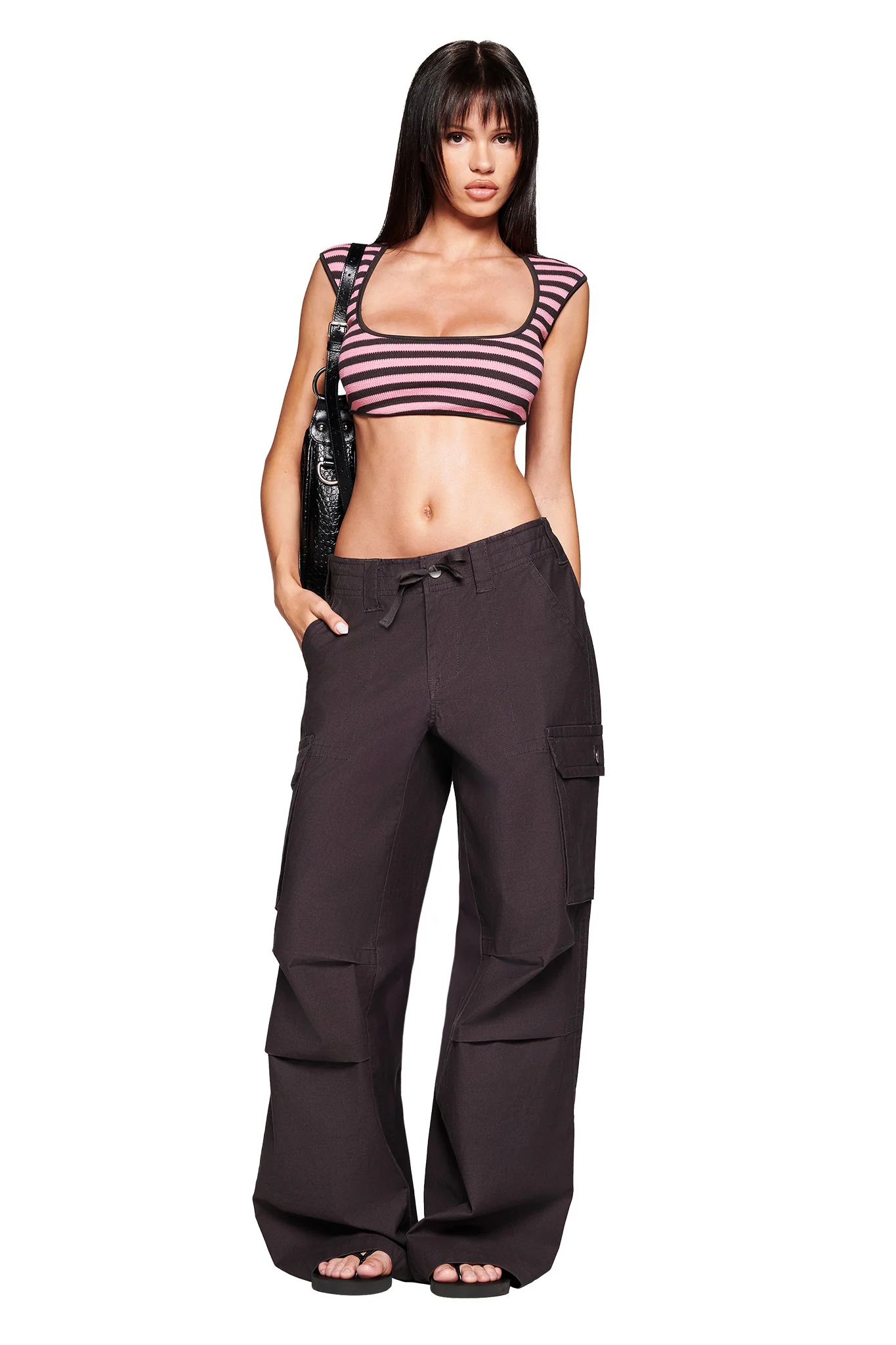 RICA TOP - PINK/GREY - Image 5