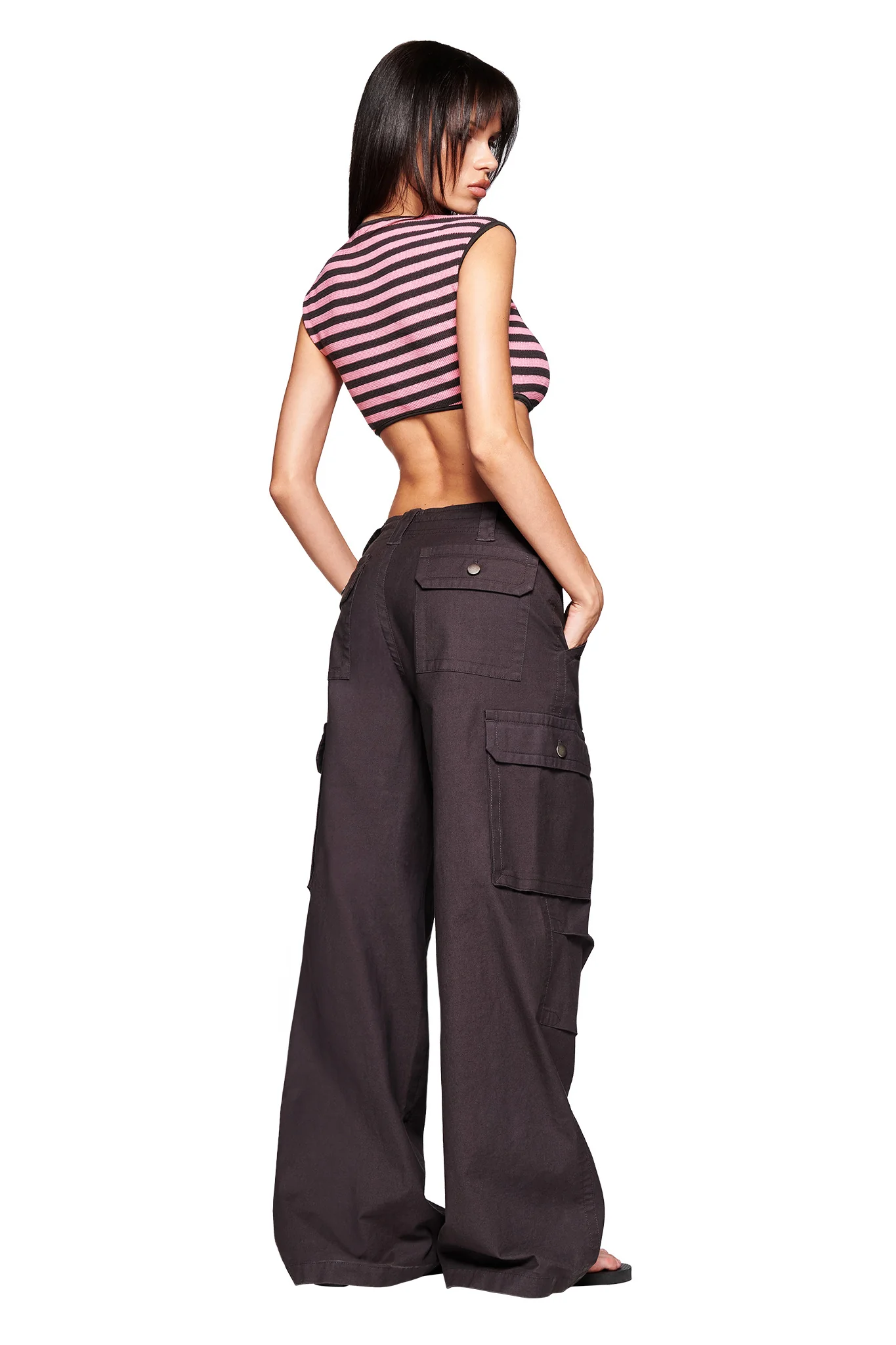 RICA TOP - PINK/GREY - Image 6