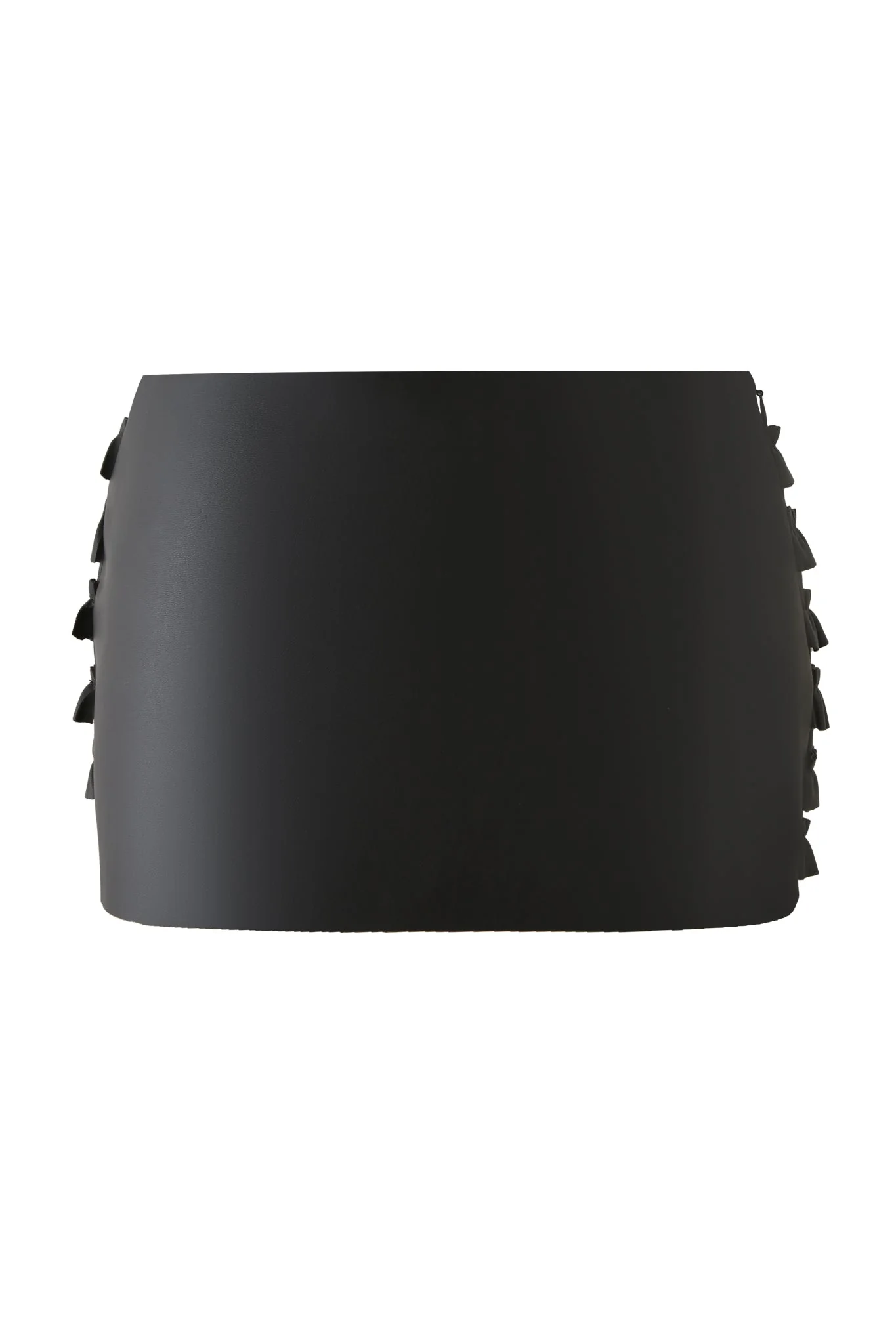 RIVA MICRO MINI SKIRT - BLACK - Image 8