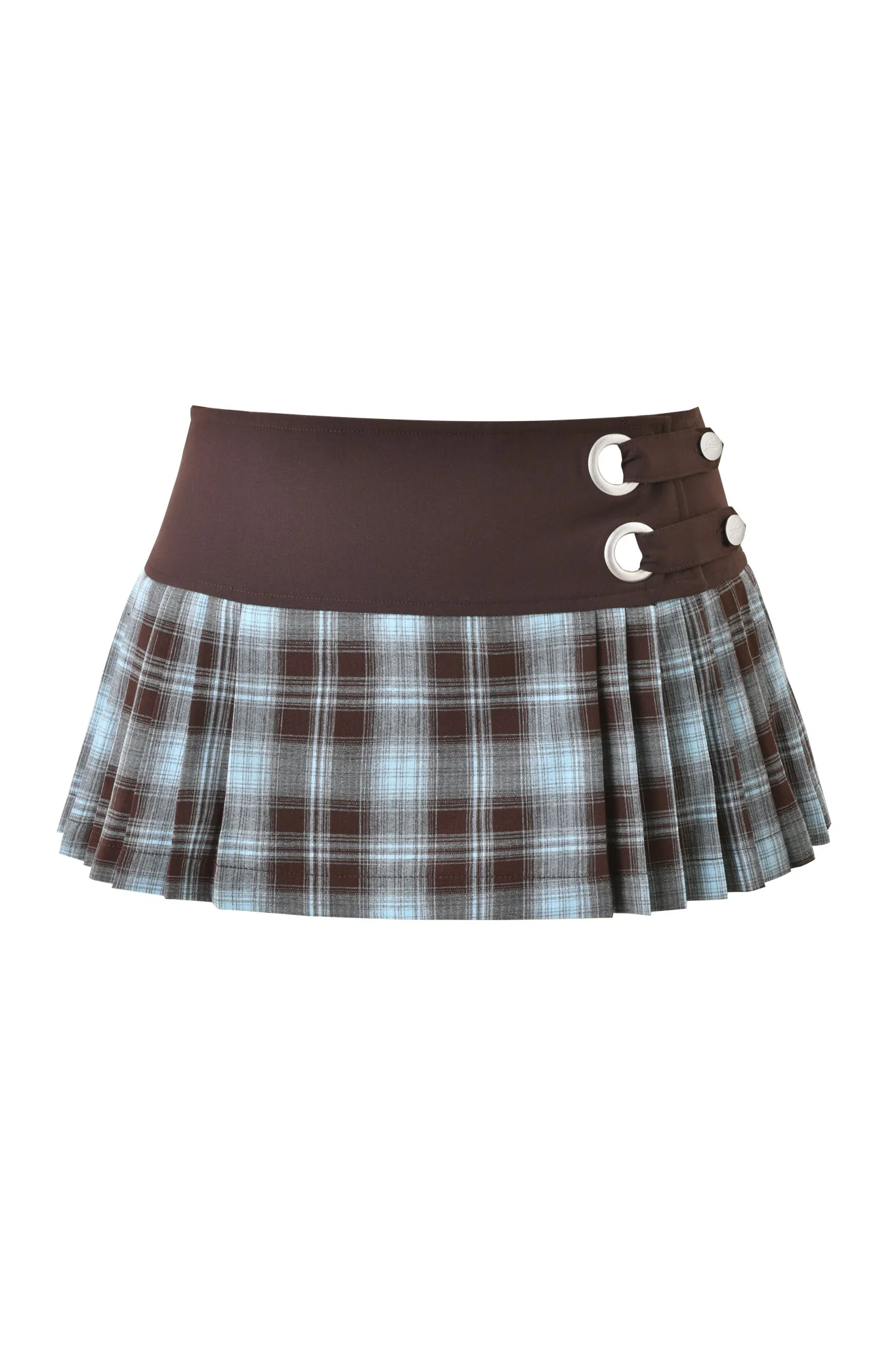 ROUX MINI SKORT 2.0 - BLUE PLAID - Image 6