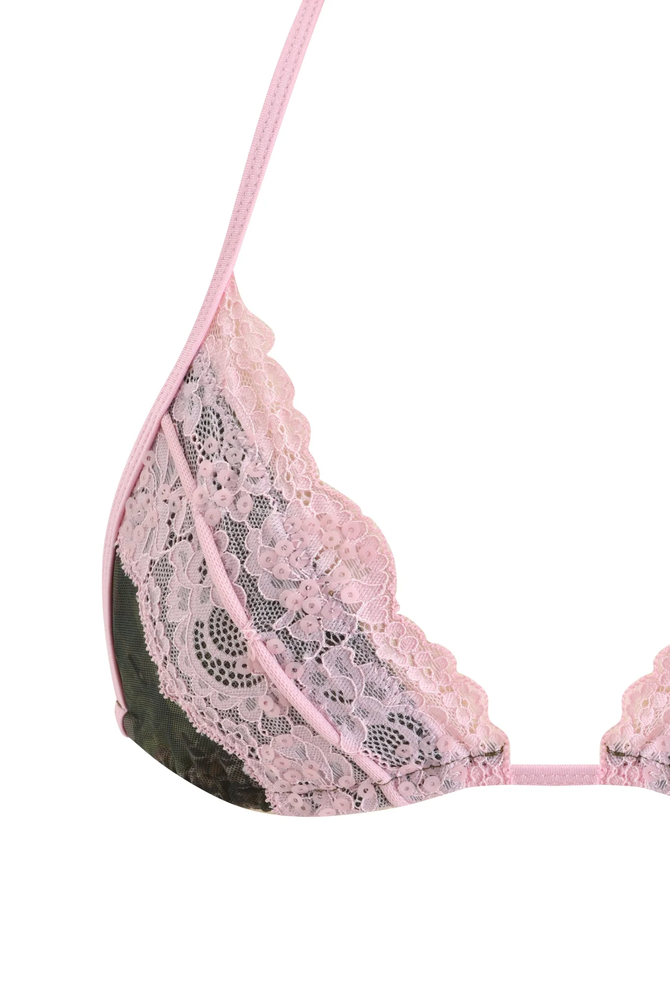 SAKINA BIKINI TOP - BARK AND BITE CAMO - Image 9