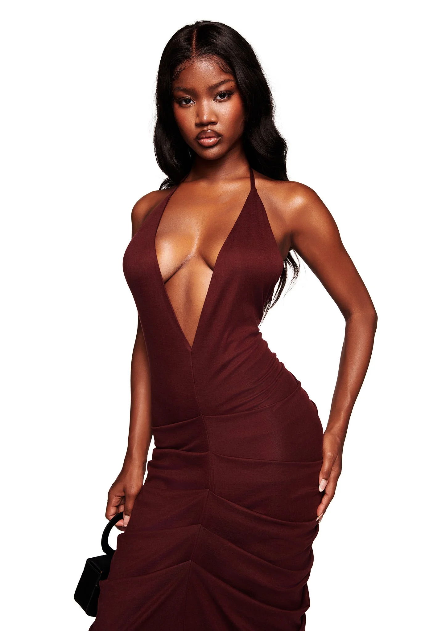 SASHI MAXI DRESS - PLUM - Image 5