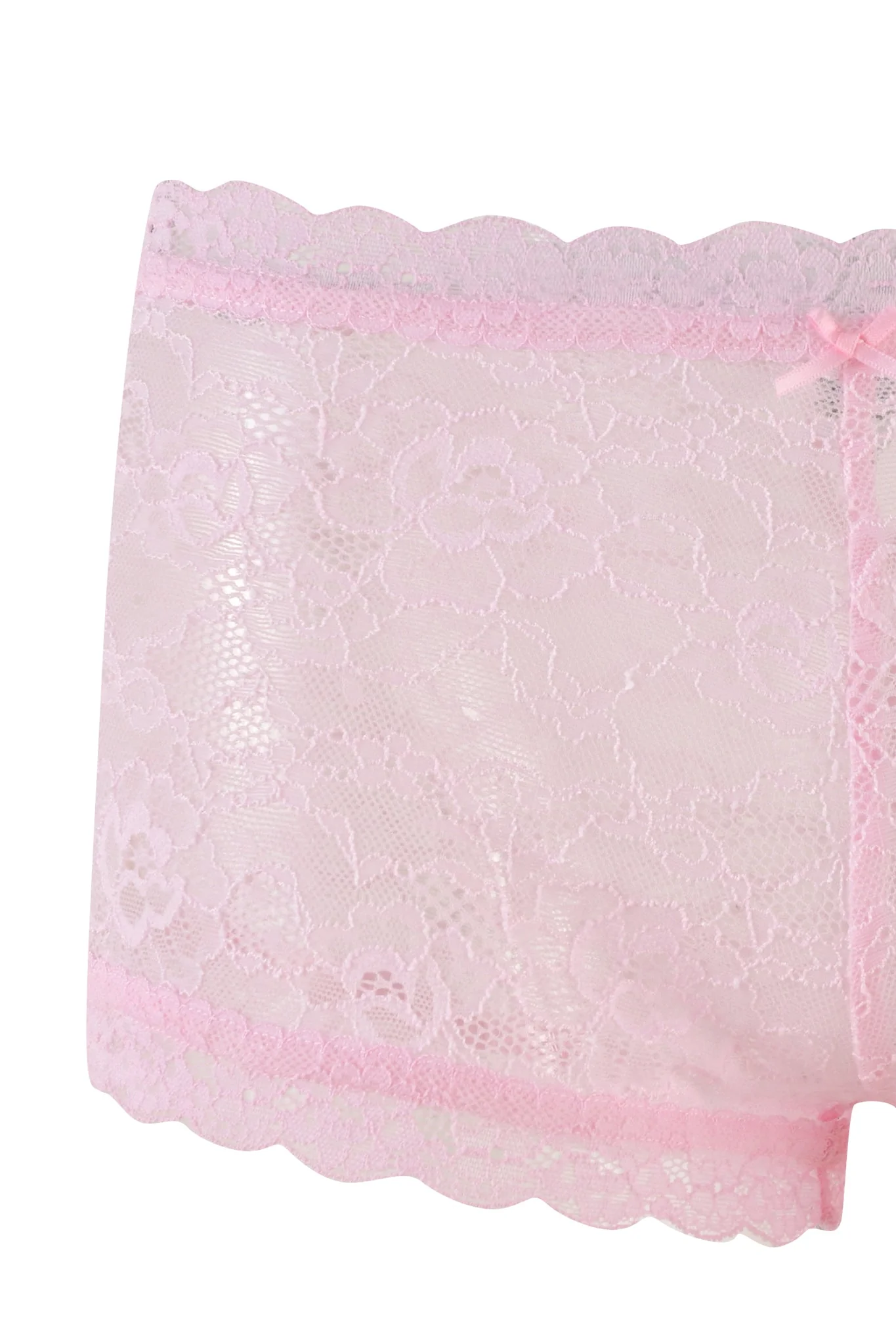 SERINA SHORT - PINK : LACE - Image 7