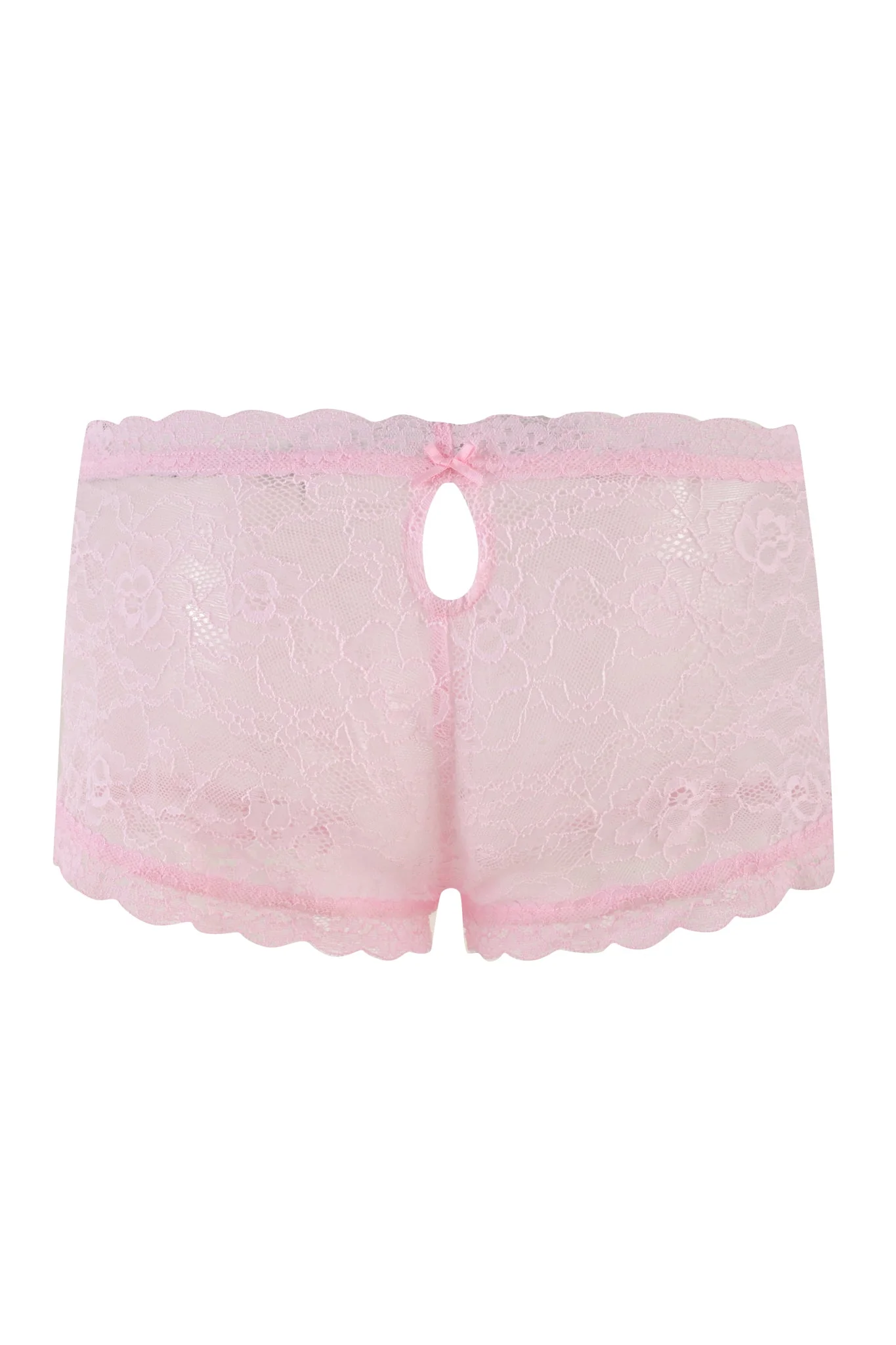 SERINA SHORT - PINK : LACE - Image 8