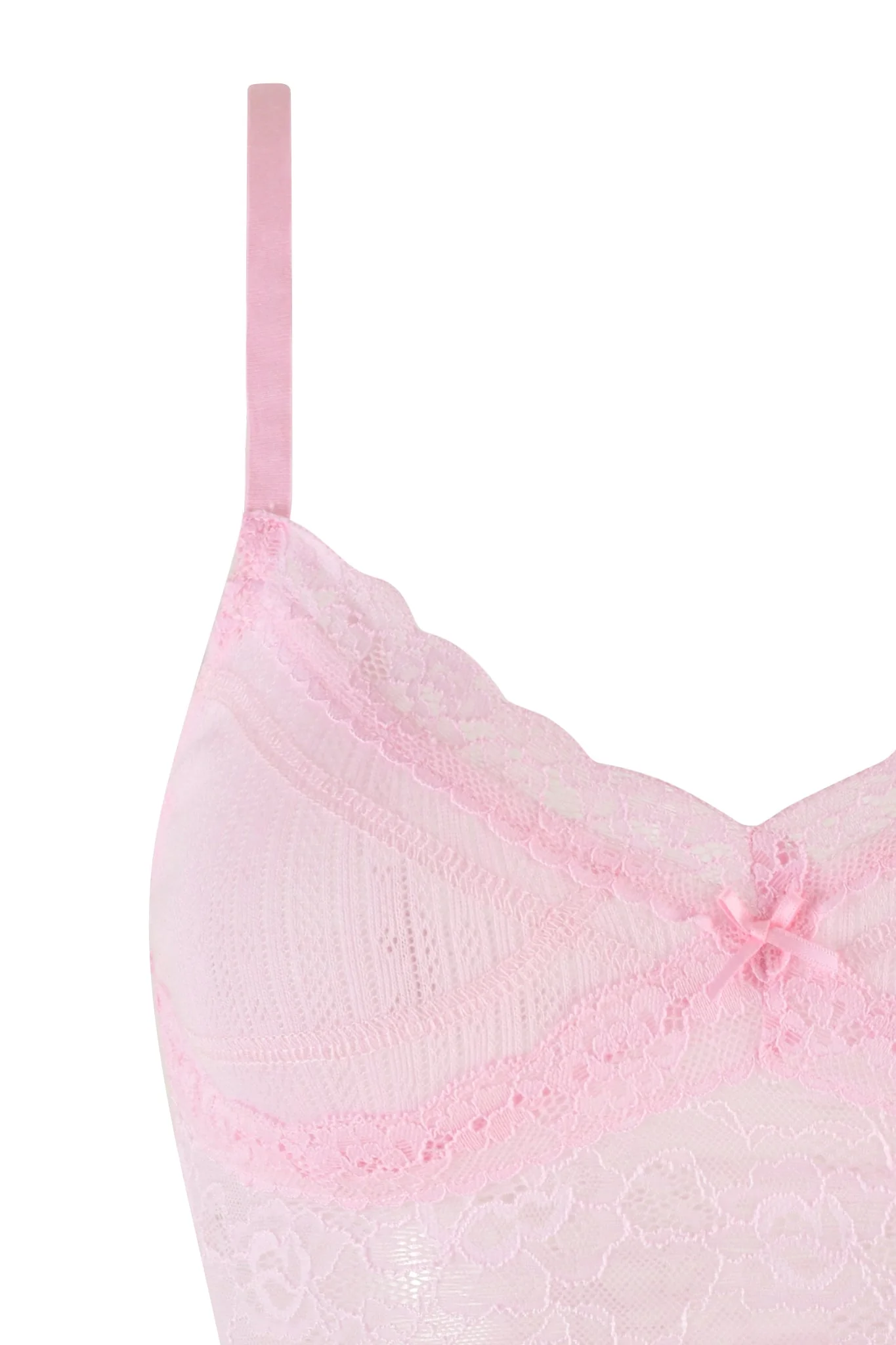 SERINA TANK - PINK : LACE - Image 7