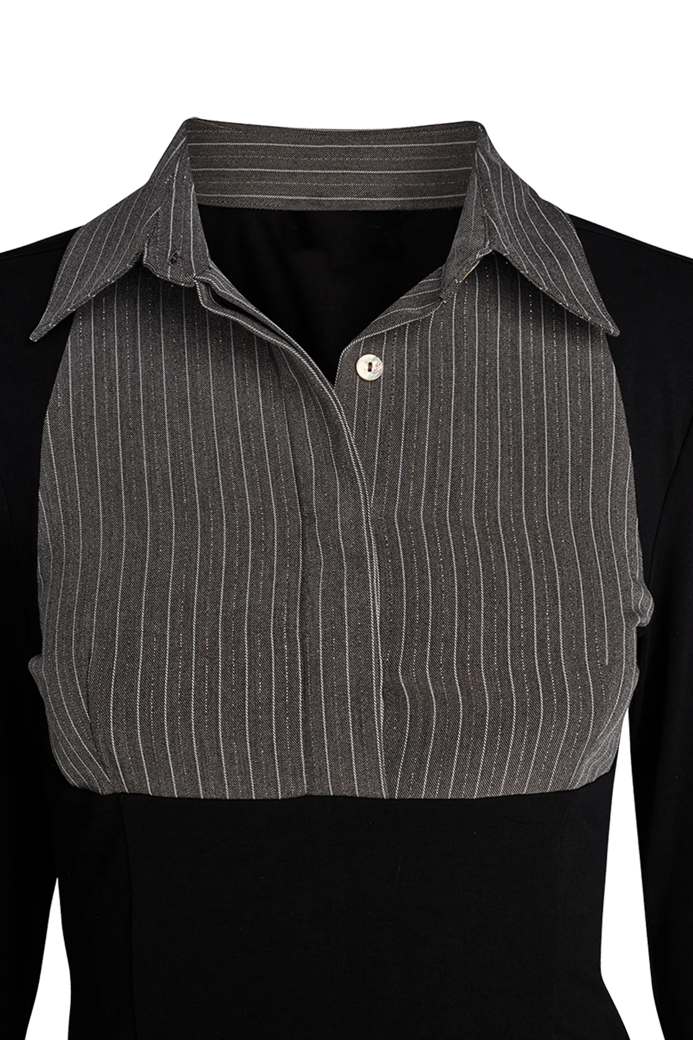 SHARAH TOP - BLACK : GREY - Image 10