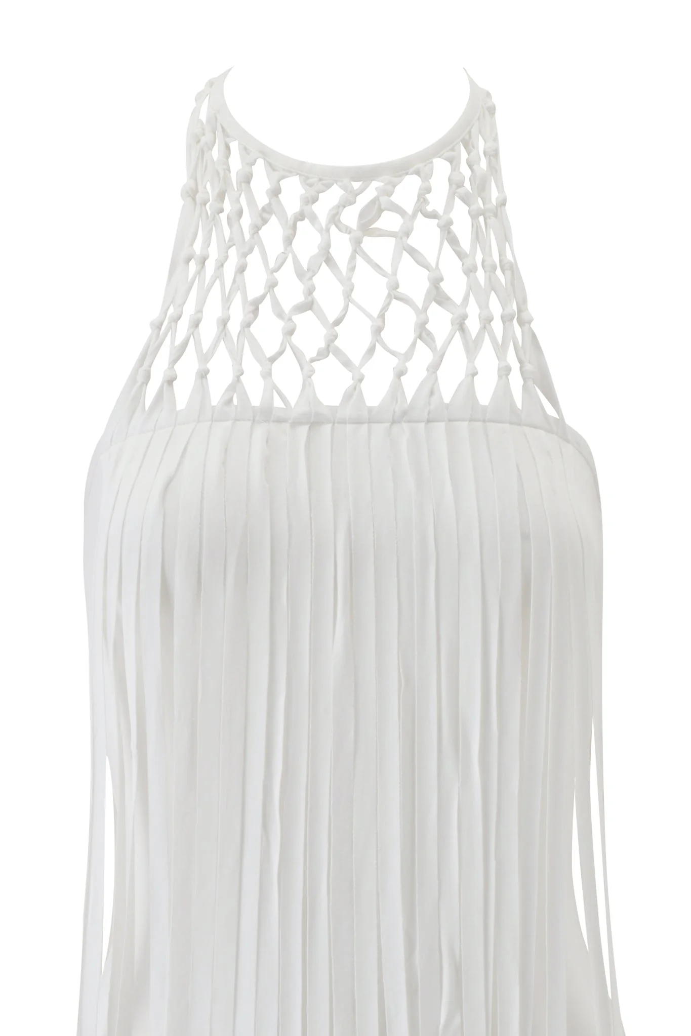 SIGLO MACRAME TUBE TOP - WHITE - Image 8