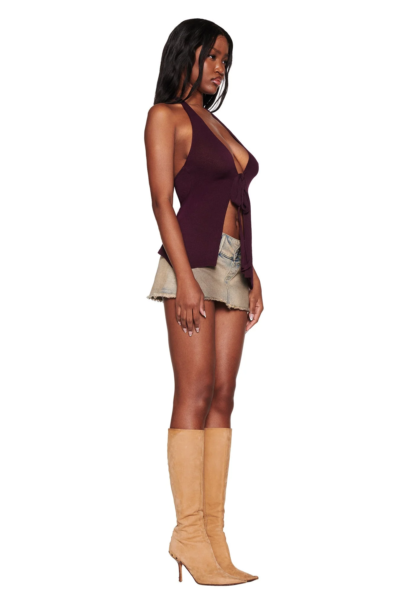 SIMI TOP - PURPLE : PLUM - Image 3