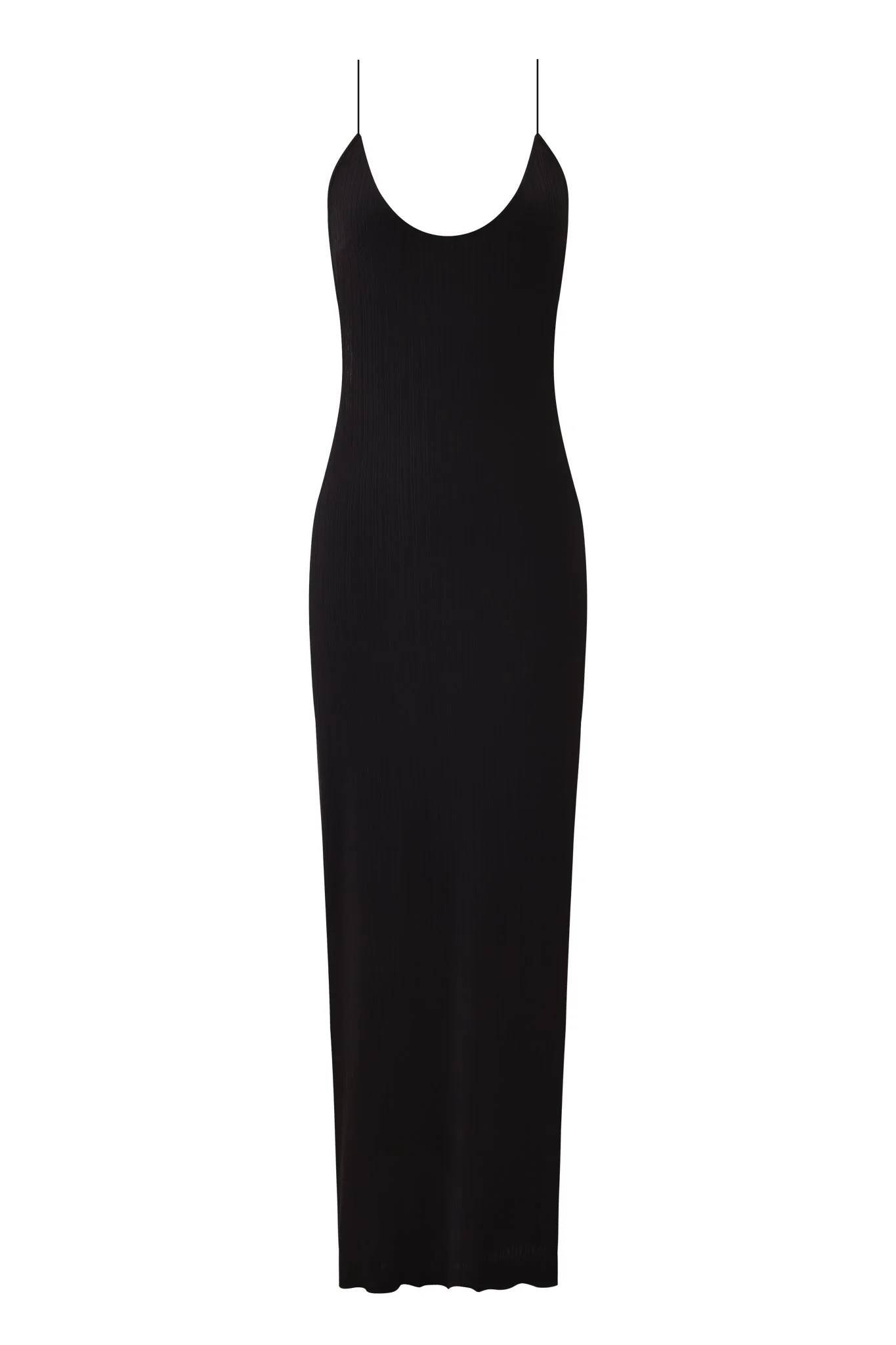 SIMONE MAXI DRESS - BLACK - Image 8