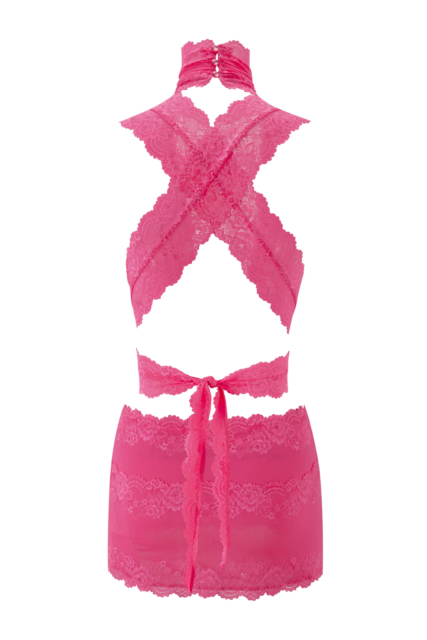 STARLA MINI DRESS - PINK - Image 7