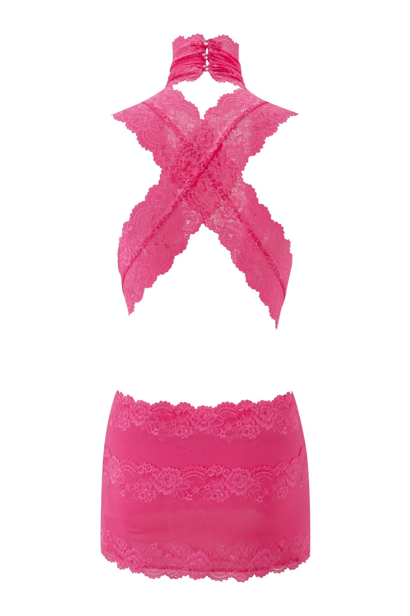 STARLA MINI DRESS - PINK - Image 8