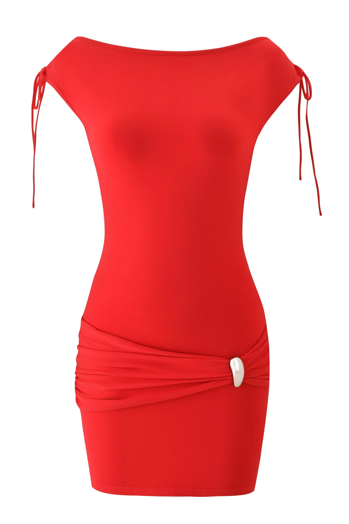 SUGAR MINI DRESS - RED - Image 7