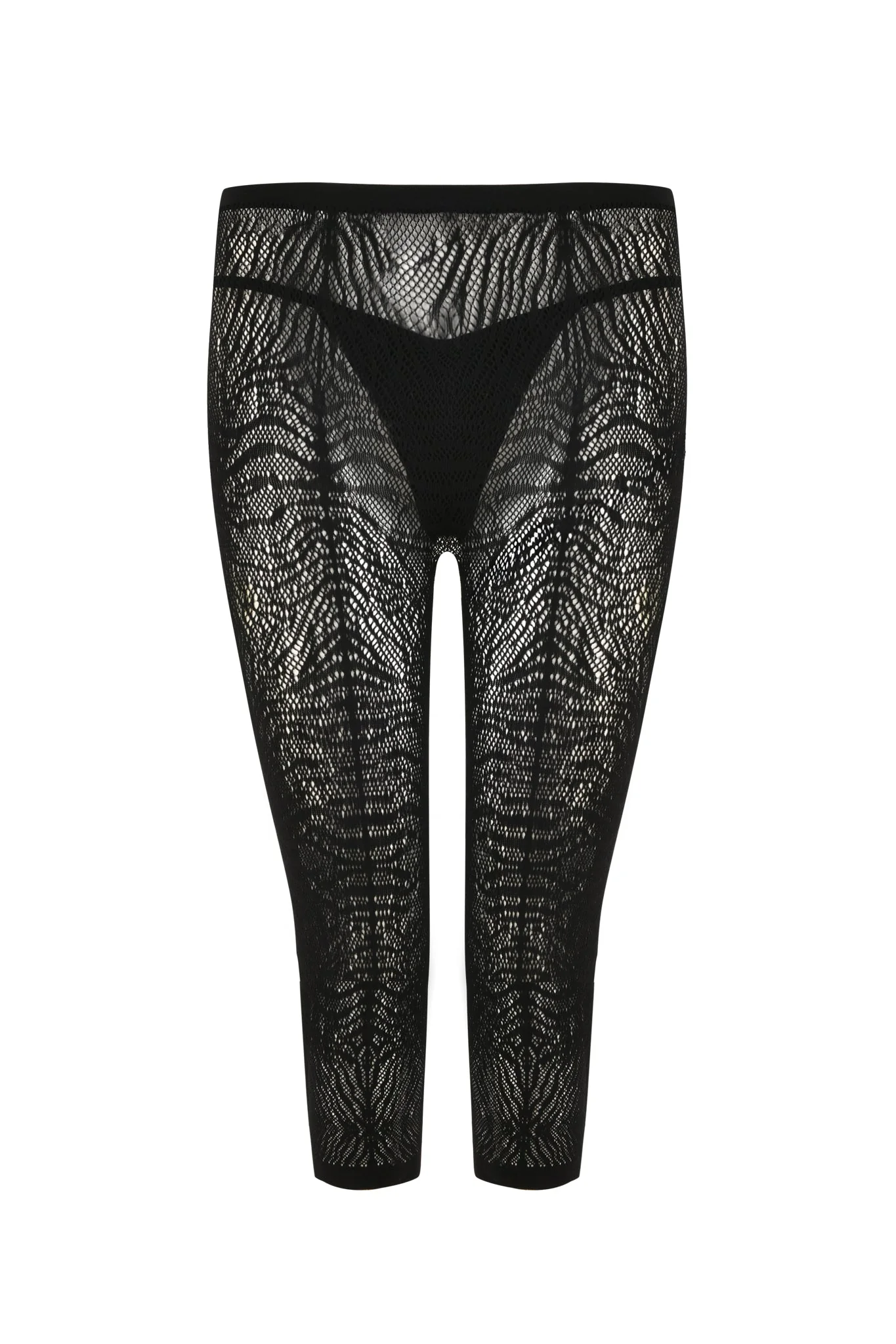 SYBIL CAPRI - BLACK : ZEBRA - Image 5
