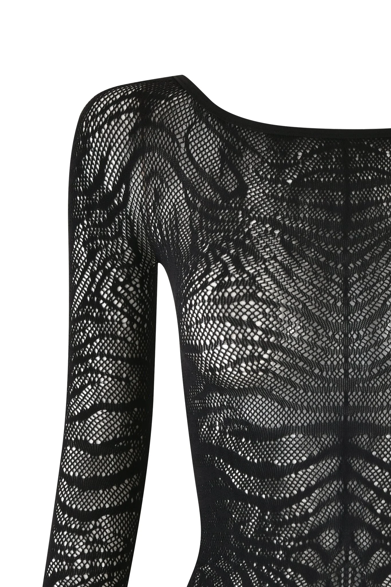 SYBIL TOP - BLACK : ZEBRA - Image 7
