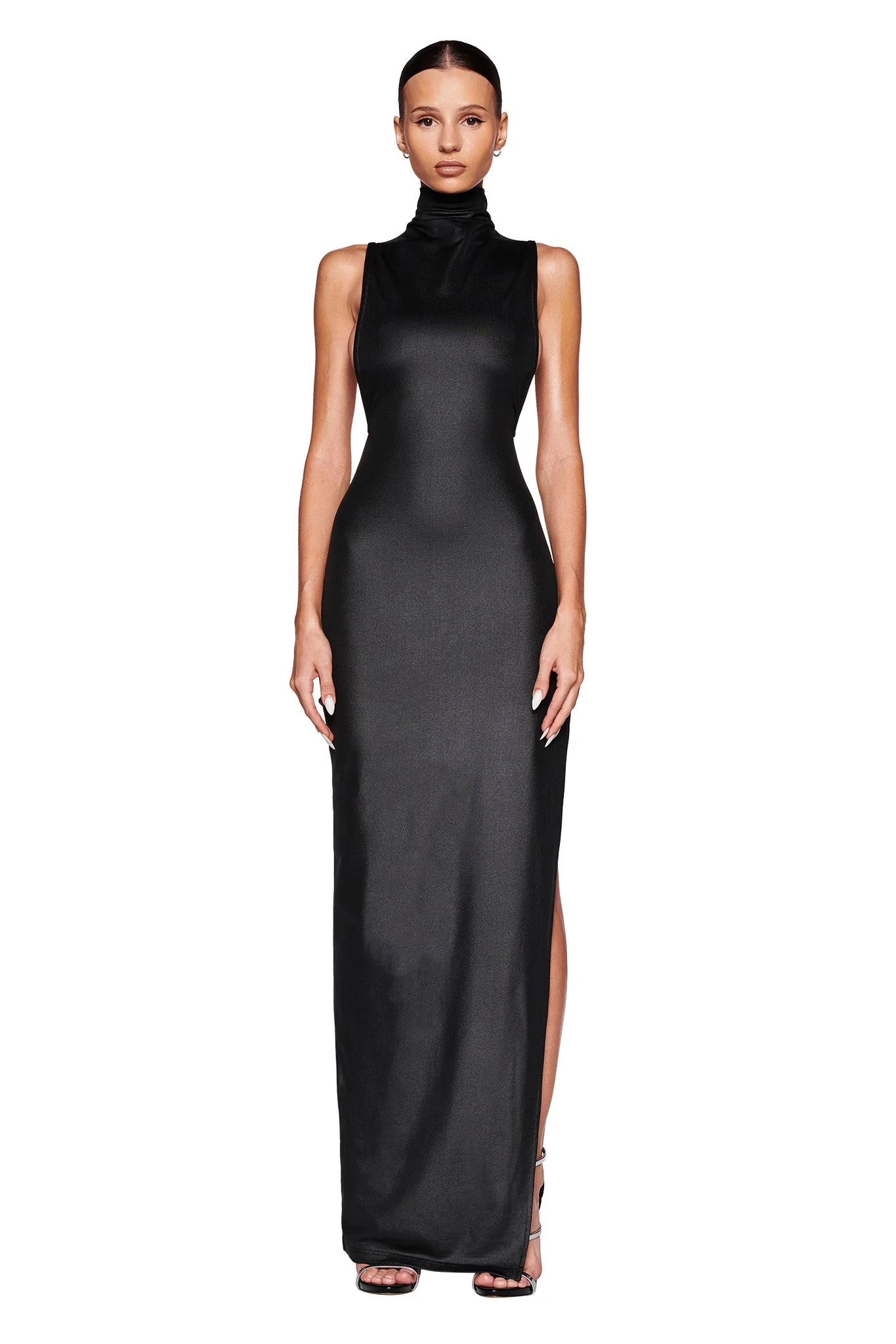 TAGAN MAXI DRESS - BLACK - Image 5