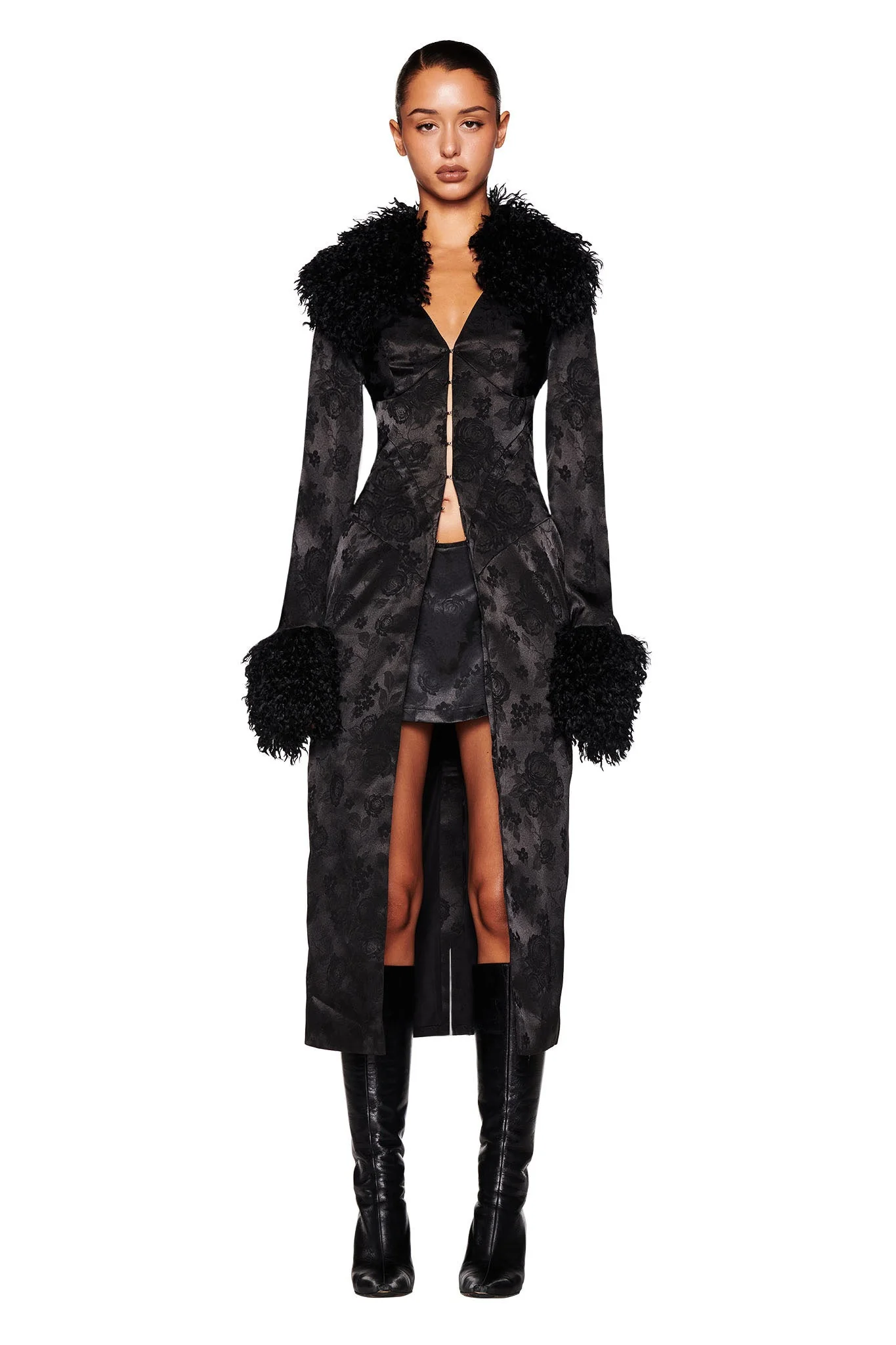 TAMERA COAT - BLACK - Image 2
