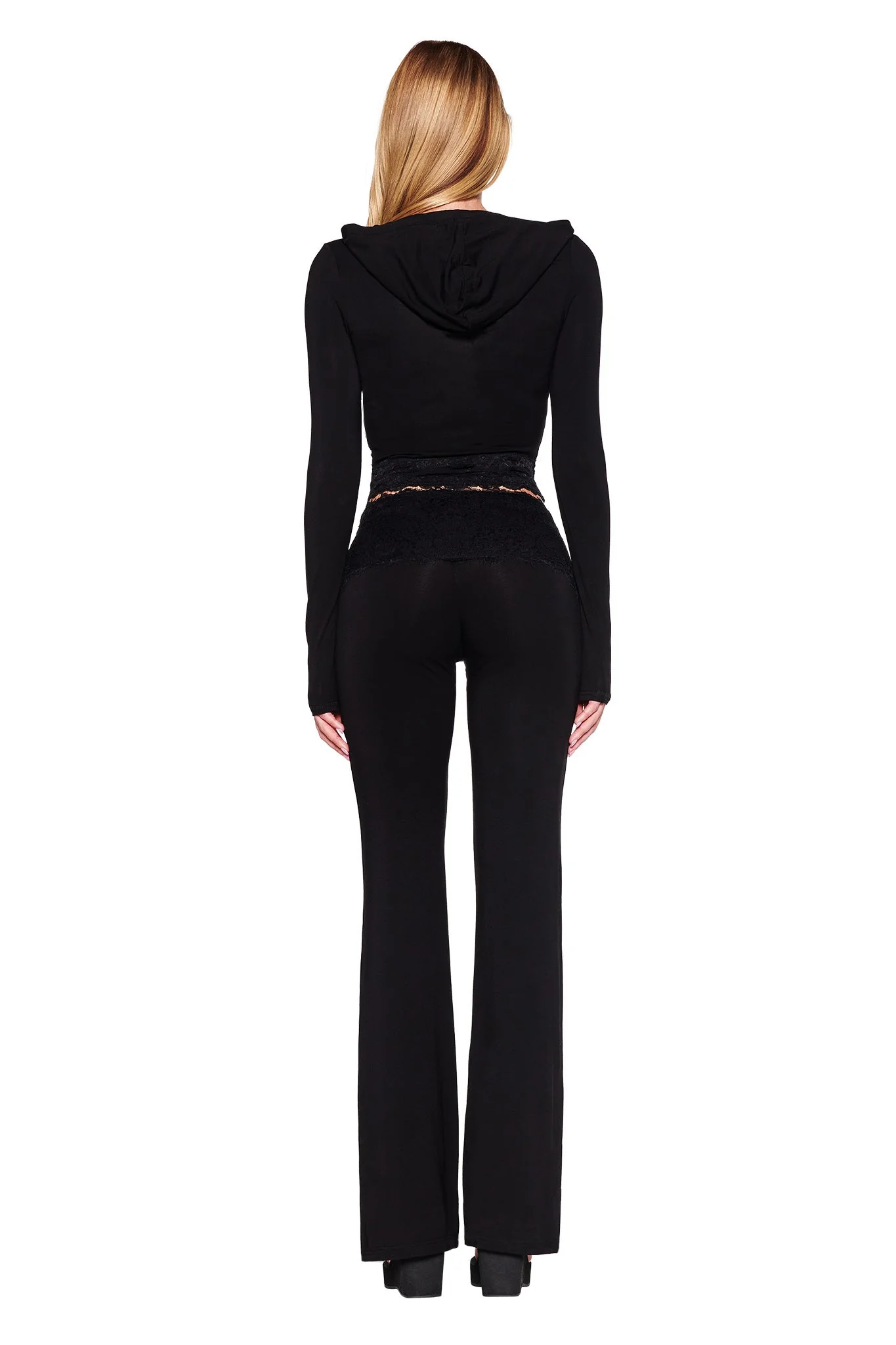 TARSHA JACKET - BLACK : TRUE BLACK - Image 3