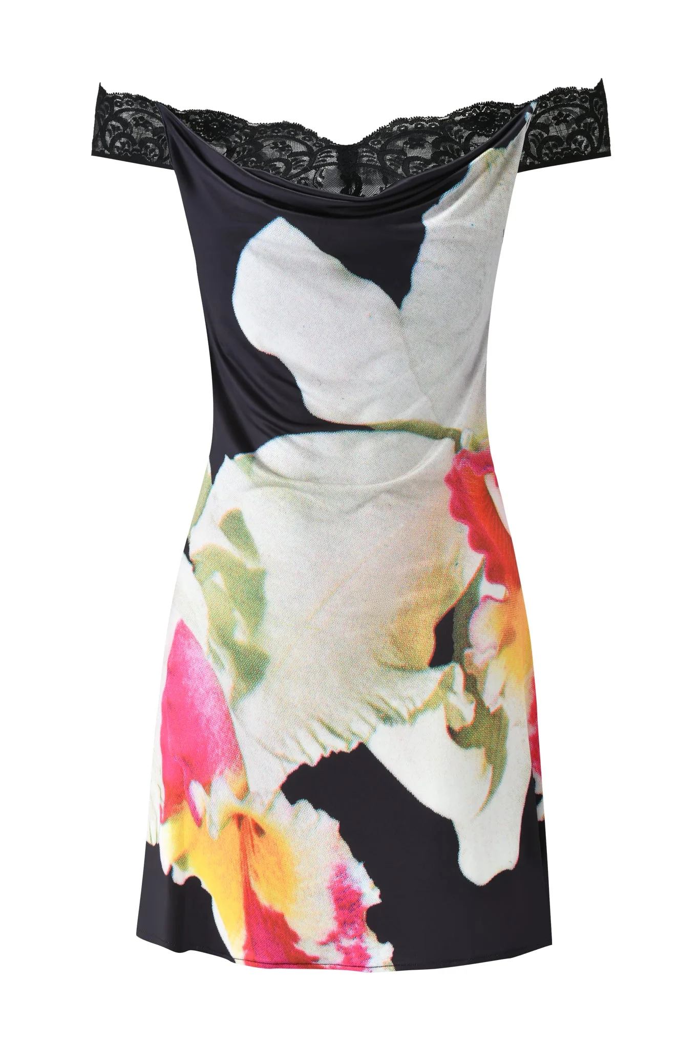 THEODORA MINI DRESS - BLACK - Image 7