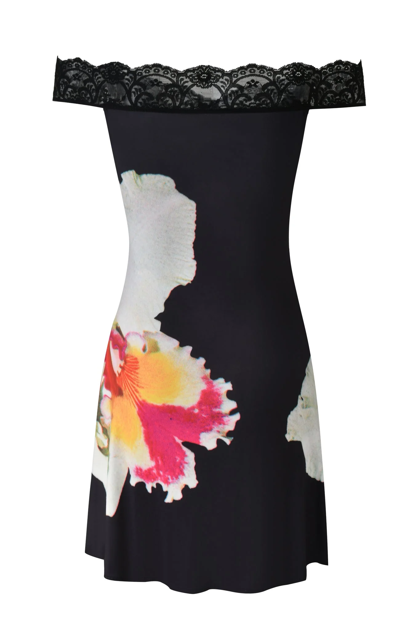 THEODORA MINI DRESS - BLACK - Image 8