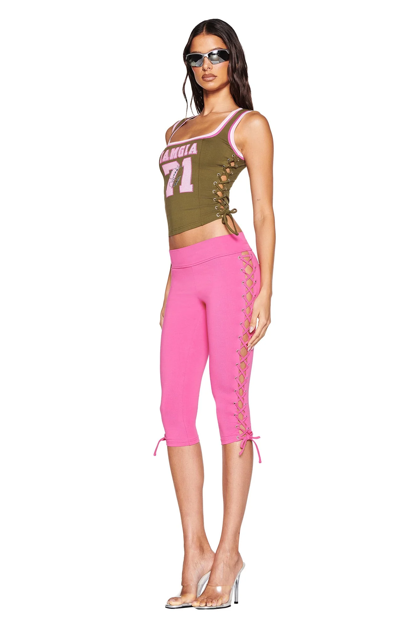 TILA CAPRI - HOT PINK - Image 2