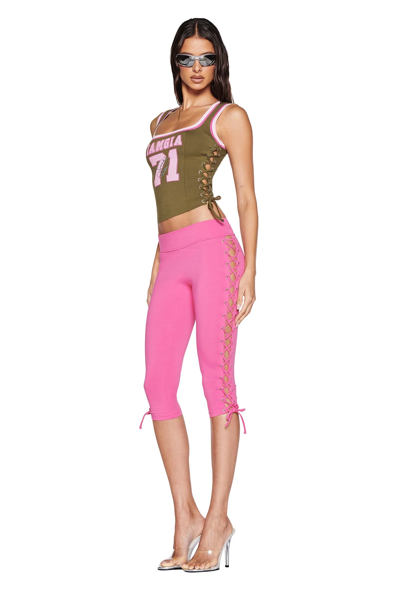 TILA CAPRI - HOT PINK - Image 3