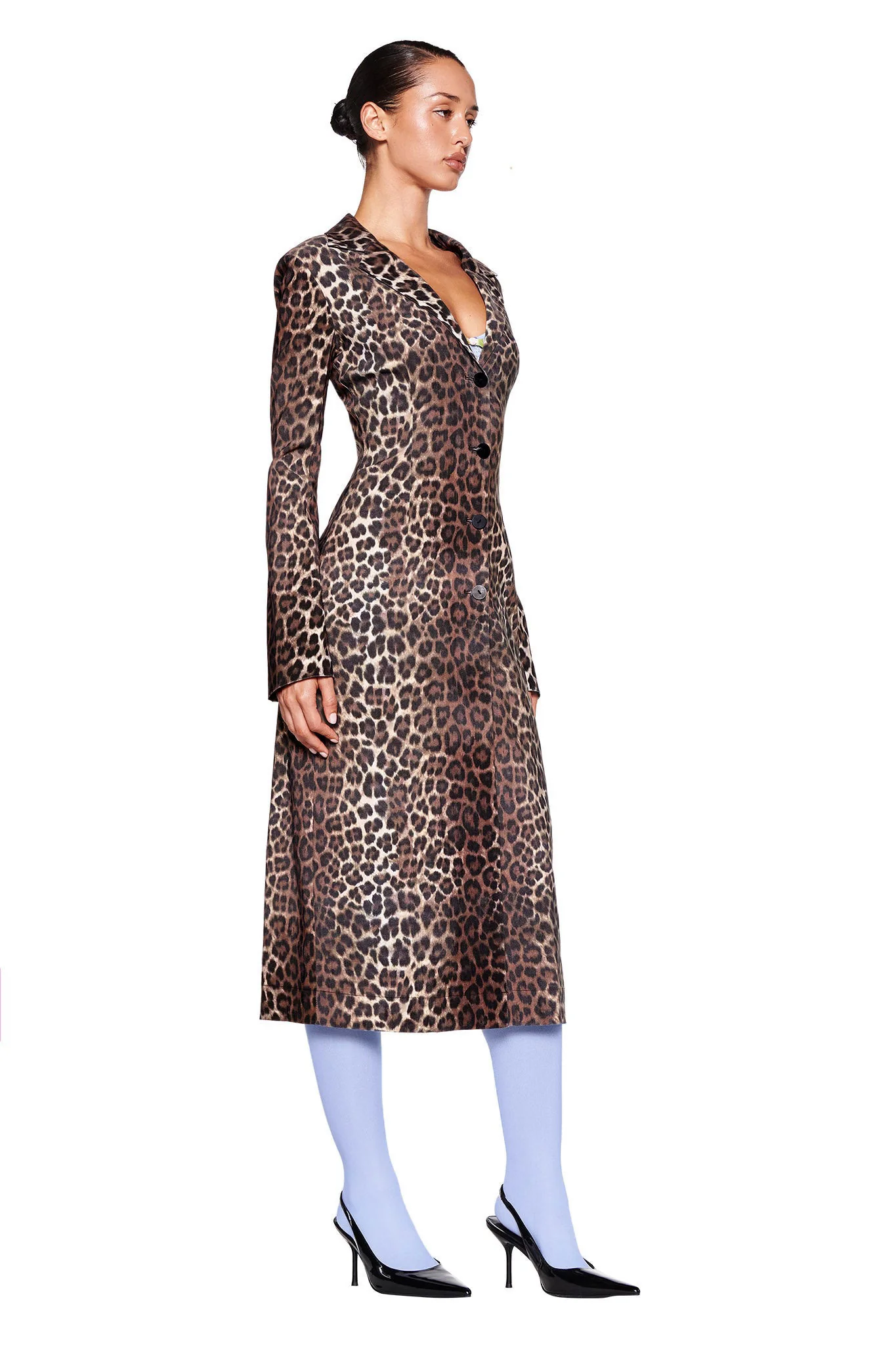 UMA COAT - NEUTRAL : LEOPARD - Image 2