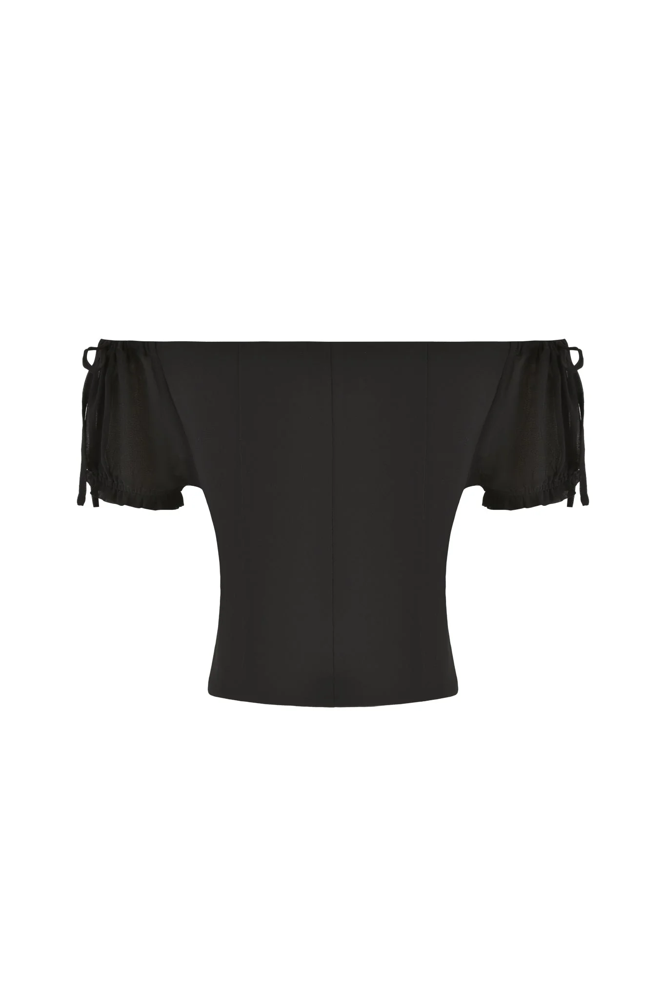 VALERIE GEORGETTE BUSTIER - BLACK - Image 6