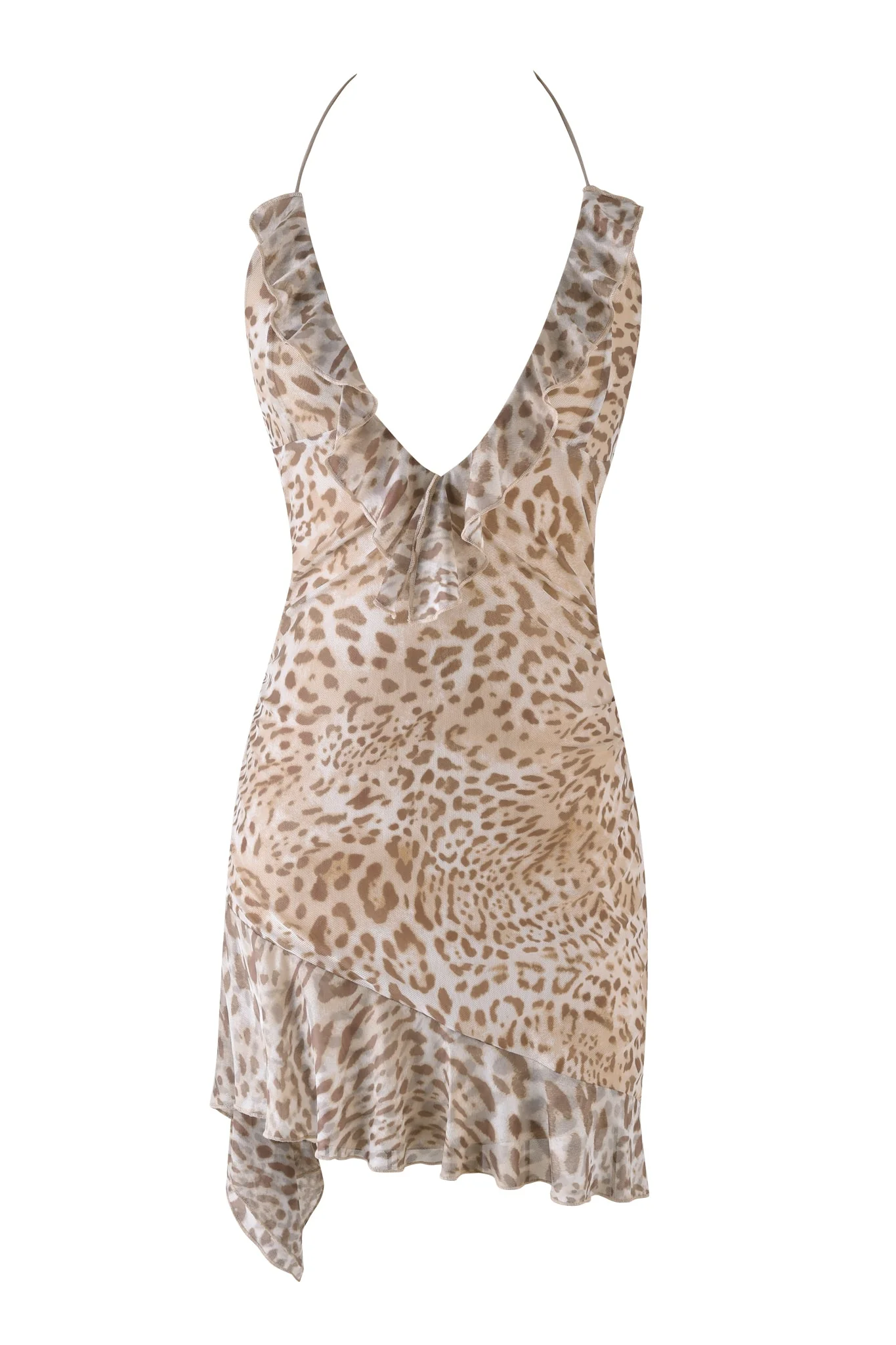 VIRA MINI DRESS - NEUTRAL : ANIMAL : JAGUAR - Image 10
