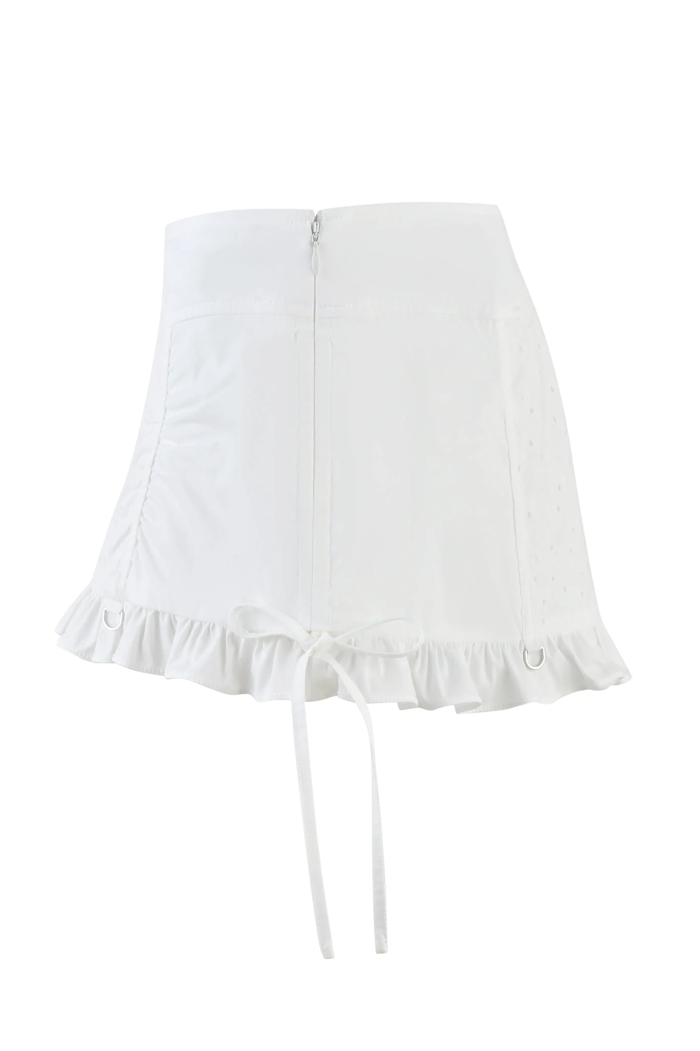 WREN MINI SKIRT - WHITE - Image 10