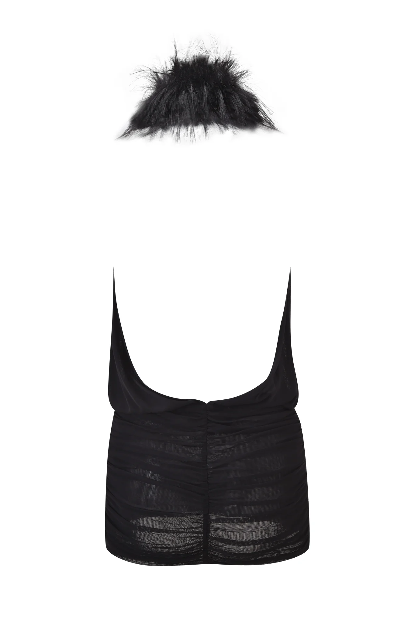 YARA MINI DRESS - BLACK - Image 9