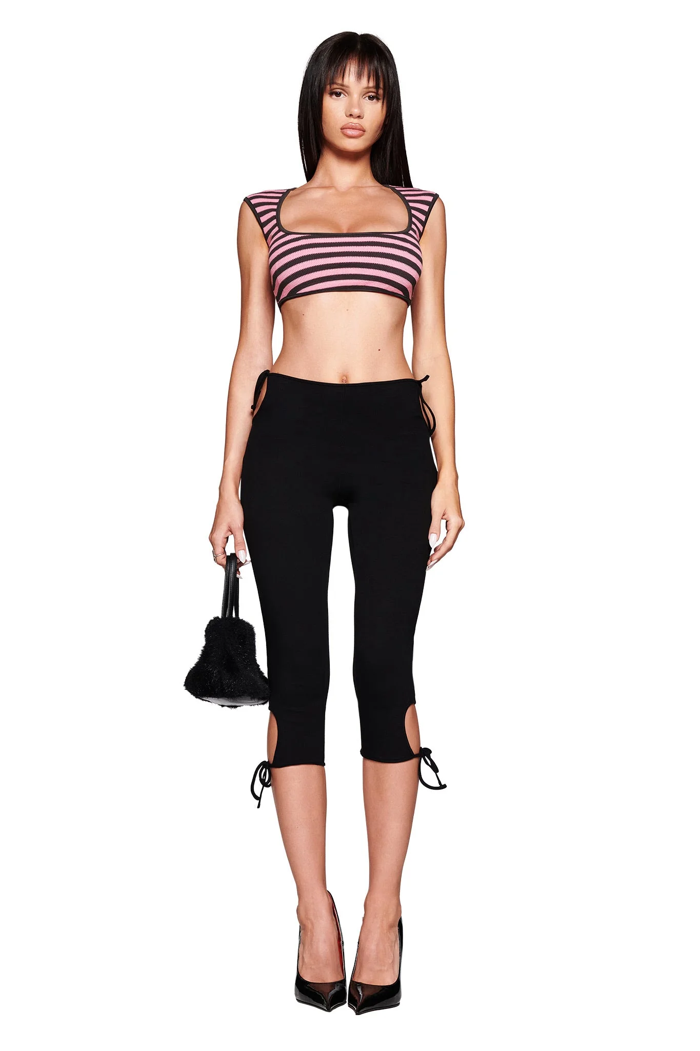 YUNA CAPRI - BLACK - Image 2