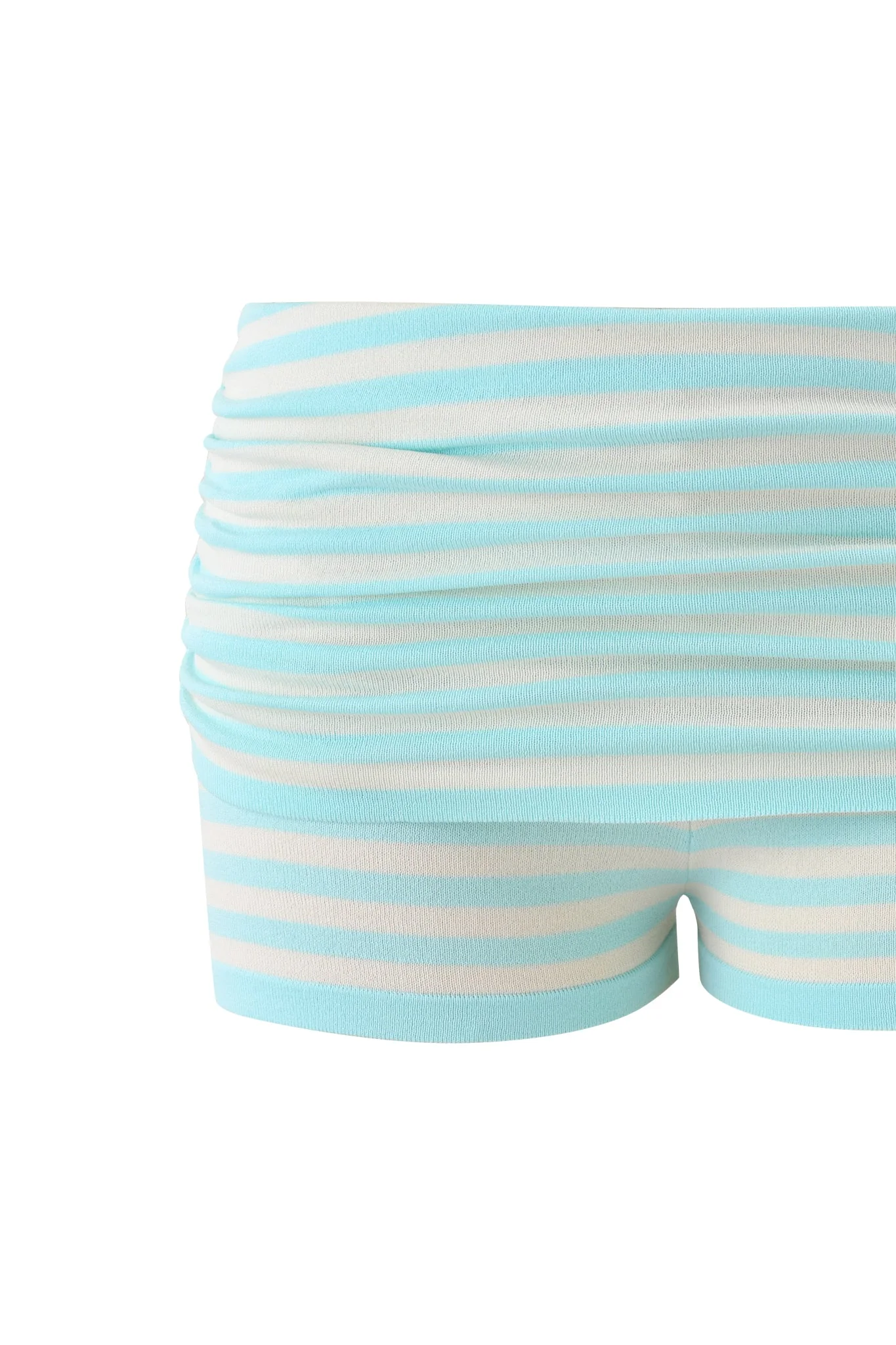 ZINNIA SHORT - BLUE AND IVORY - Image 6
